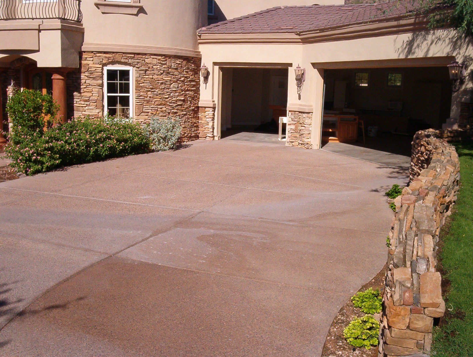 inspecting home garages