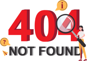 decorative image of a 404 sign