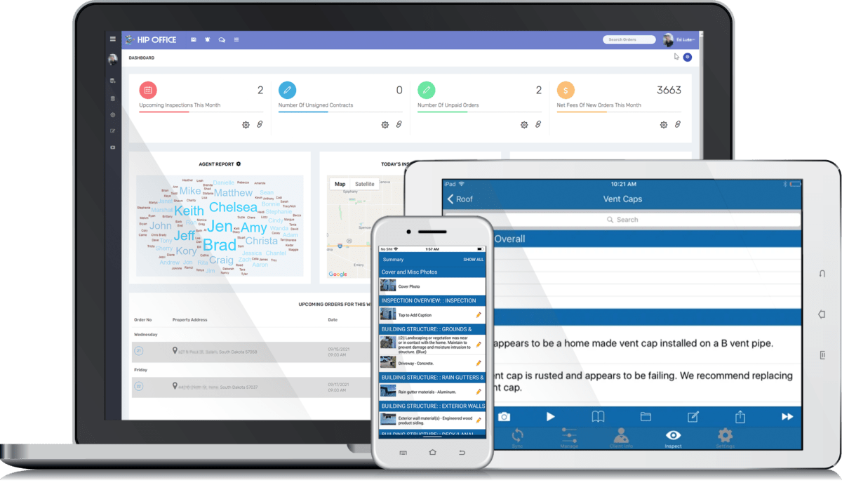 Home Inspector Report Software from HIP AHIT