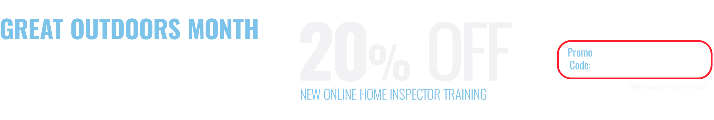 20% off with code OUTDOORS