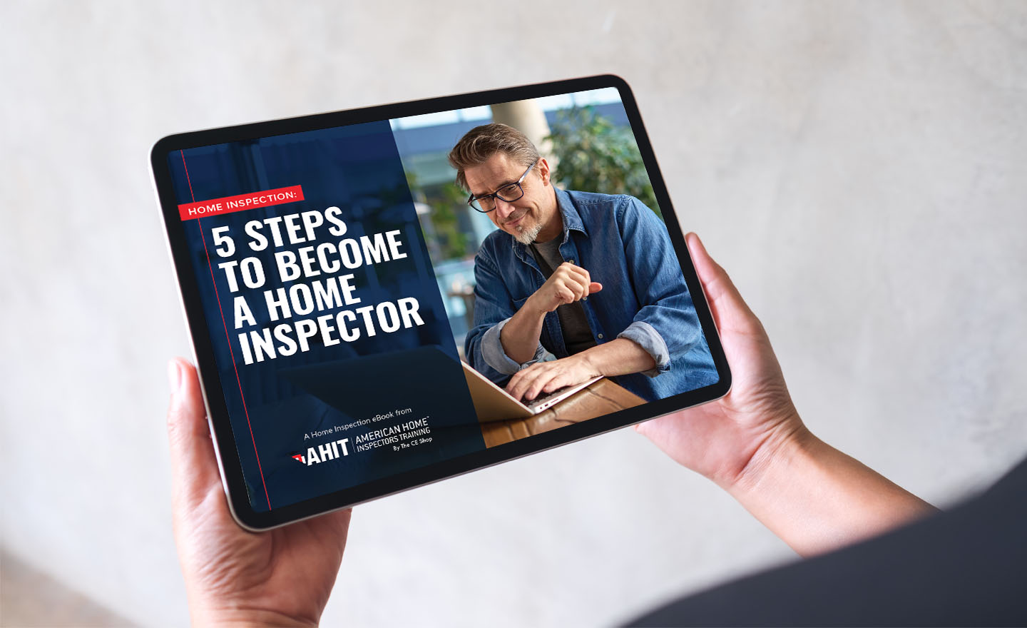 5 steps to becoming a home inspector ebook image
