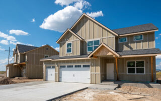 A photo of new construction home needing a home inspection